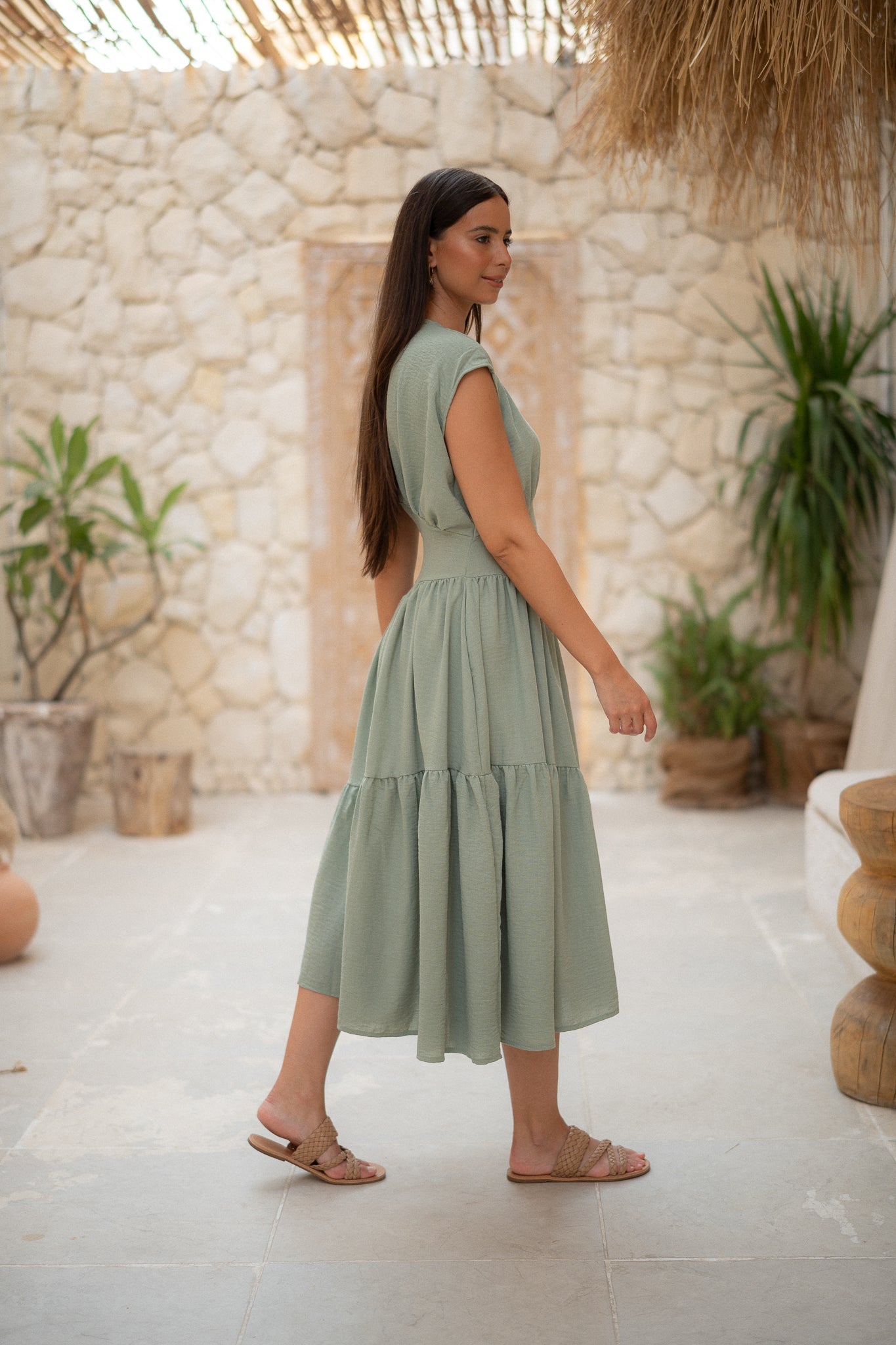 Verde dress - Zavi