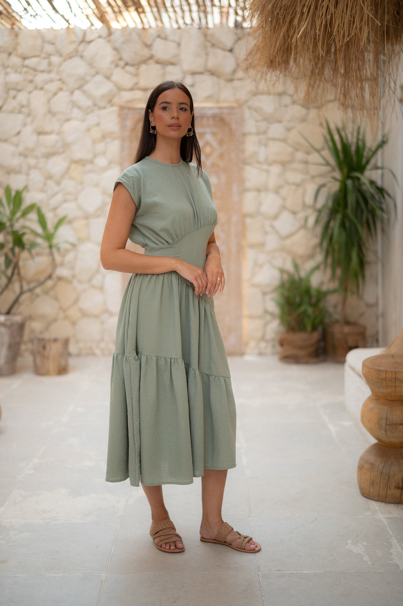 Verde dress - Zavi